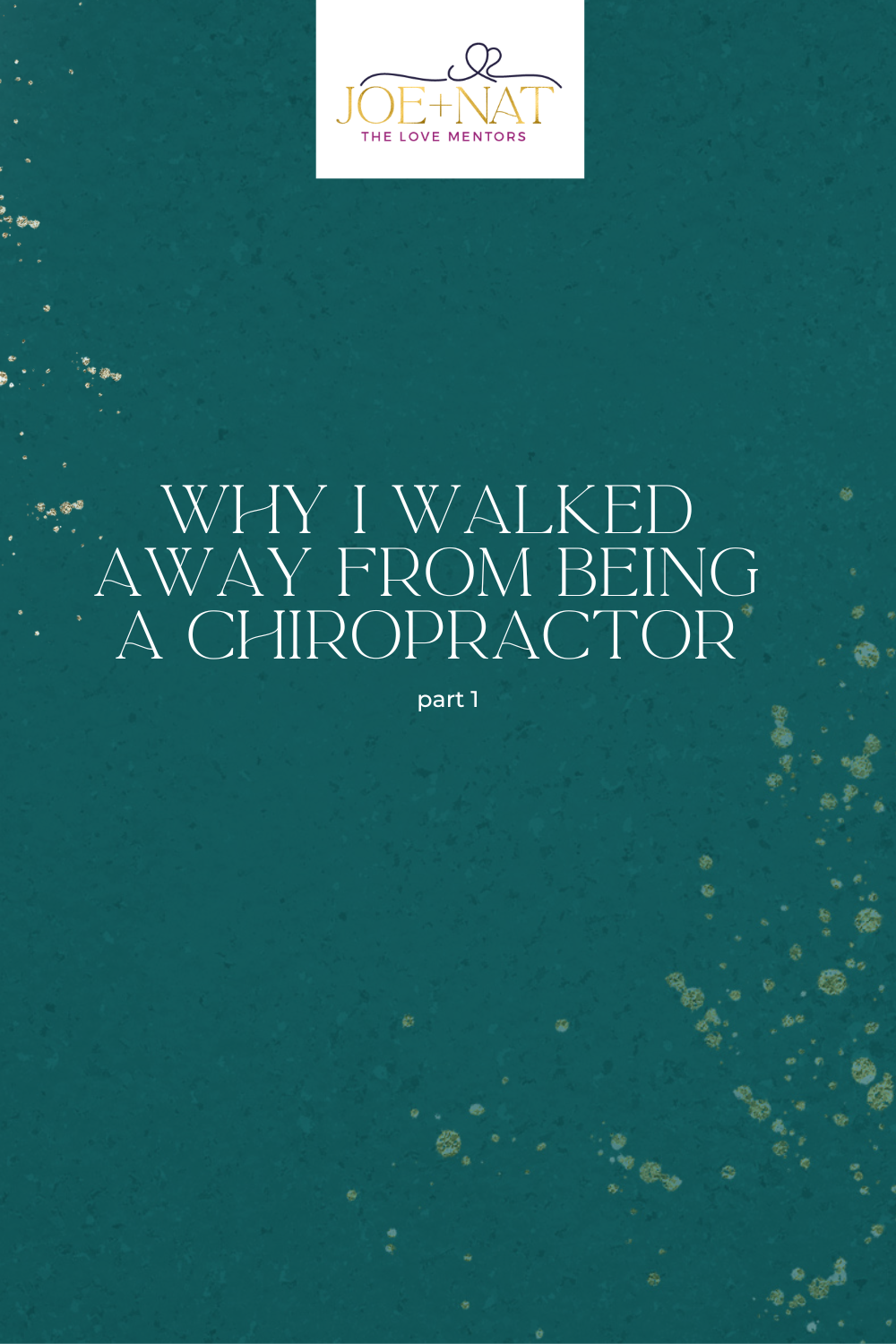 Featured image for “Why I Walked Away From Being A Chiropractor: PART ONE”